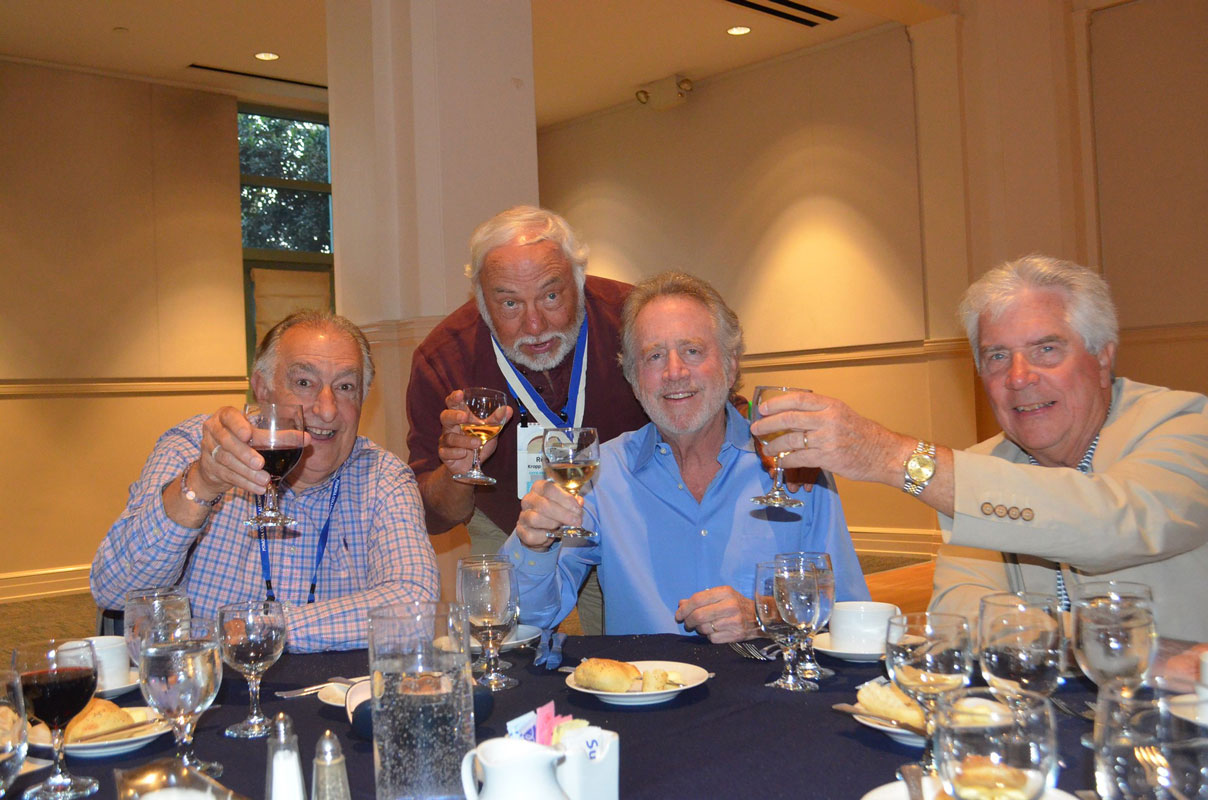 Alfred Kim Guggenheim attending Pomona College reunion